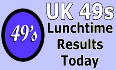 Uk49s Lunchtime Results