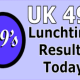 Uk49s Lunchtime Results