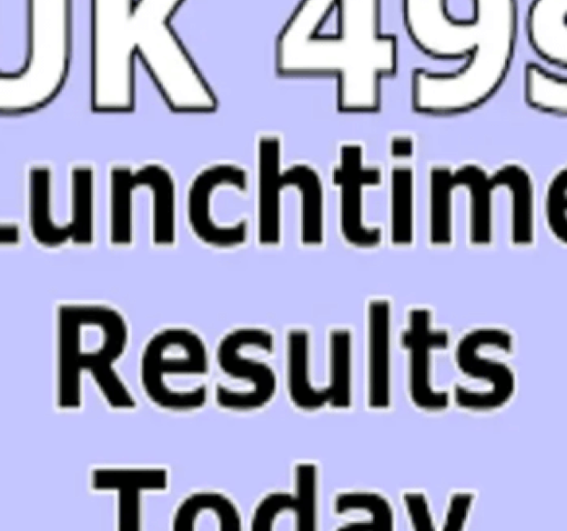 Uk49s-Lunchtime-results