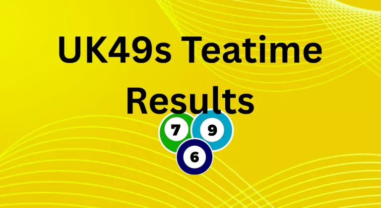 UK49s Teatime Results